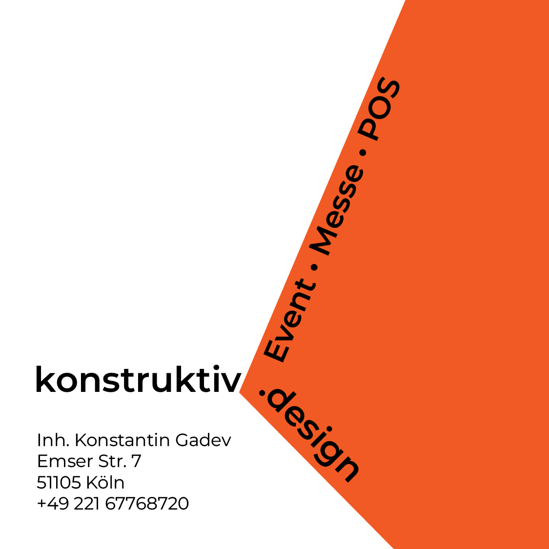 konstruktiv.design – Event - Messe - POS
